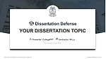 RV University Graduation Thesis Defense PPT Template
