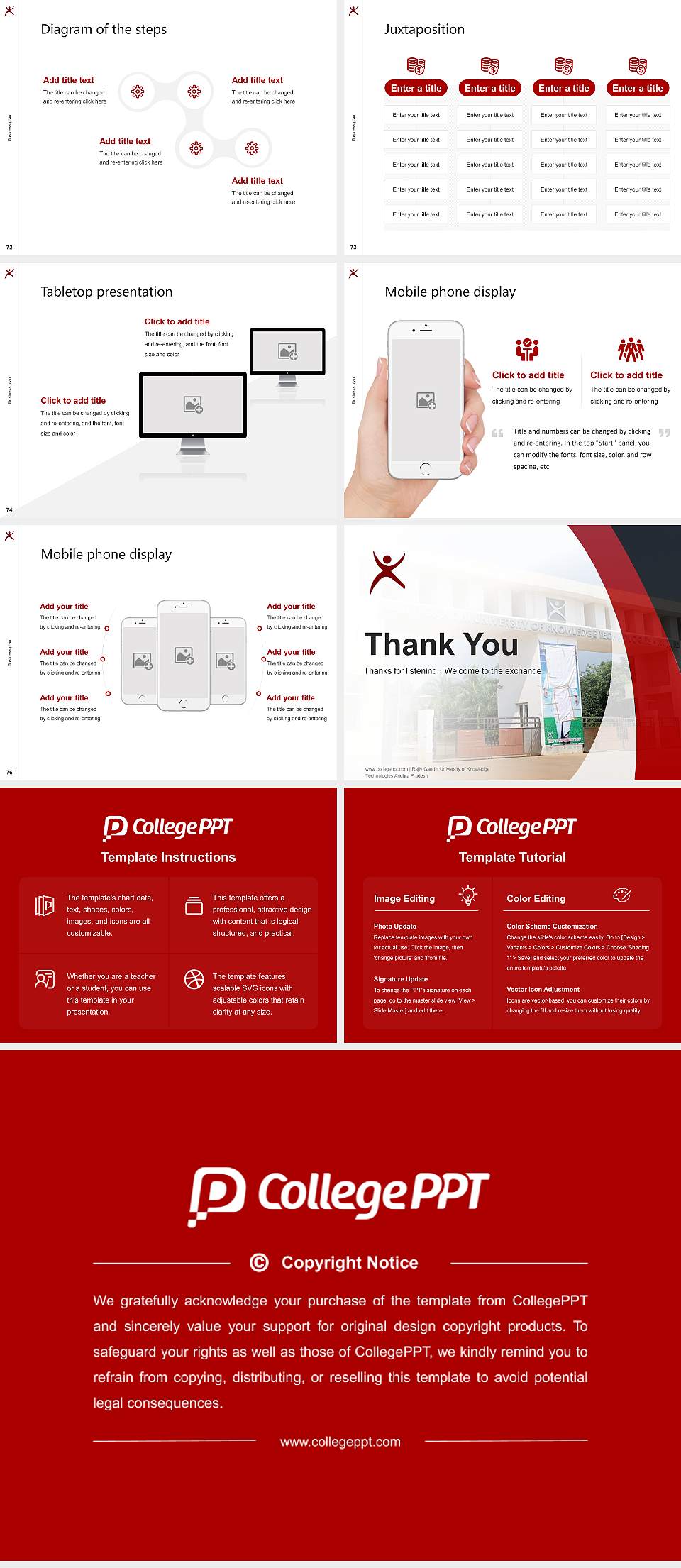 Rajiv Gandhi University of Knowledge Technologies Andhra Pradesh Competition/Entrepreneurship Contest PPT Template4:3 ratio PPT effect preview image9