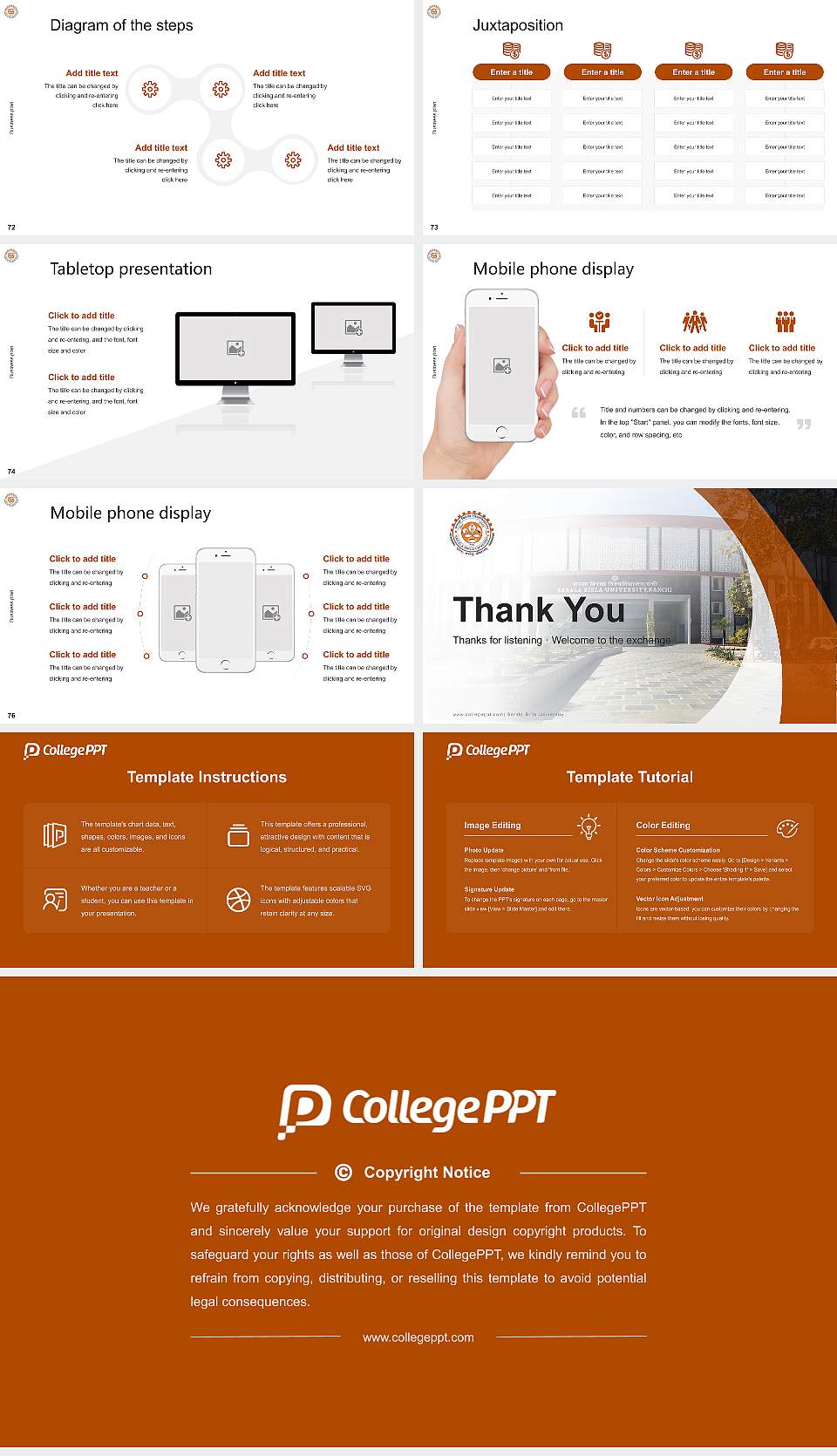 Sarala Birla University Competition/Entrepreneurship Contest PPT Template16:9 ratio PPT effect preview image9