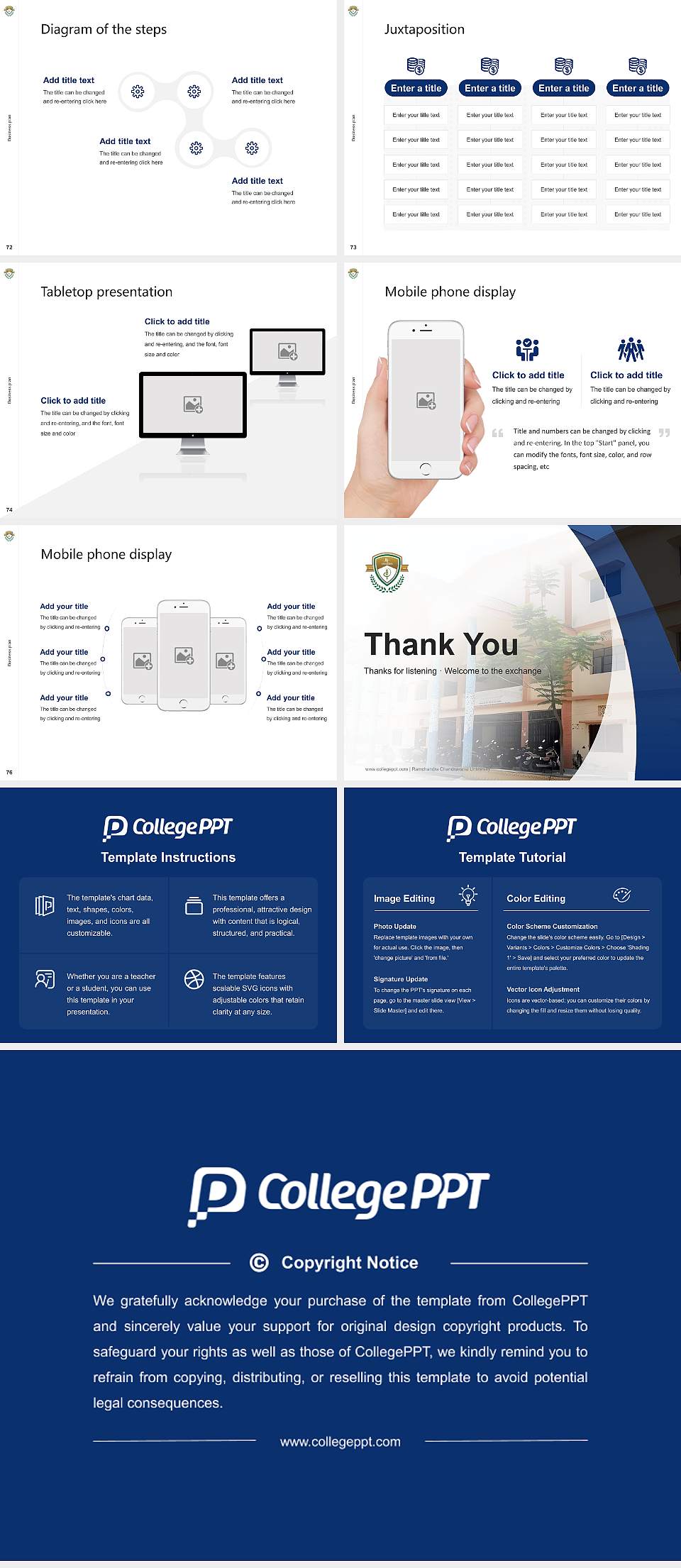 Ramchandra Chandravansi University Competition/Entrepreneurship Contest PPT Template4:3 ratio PPT effect preview image9