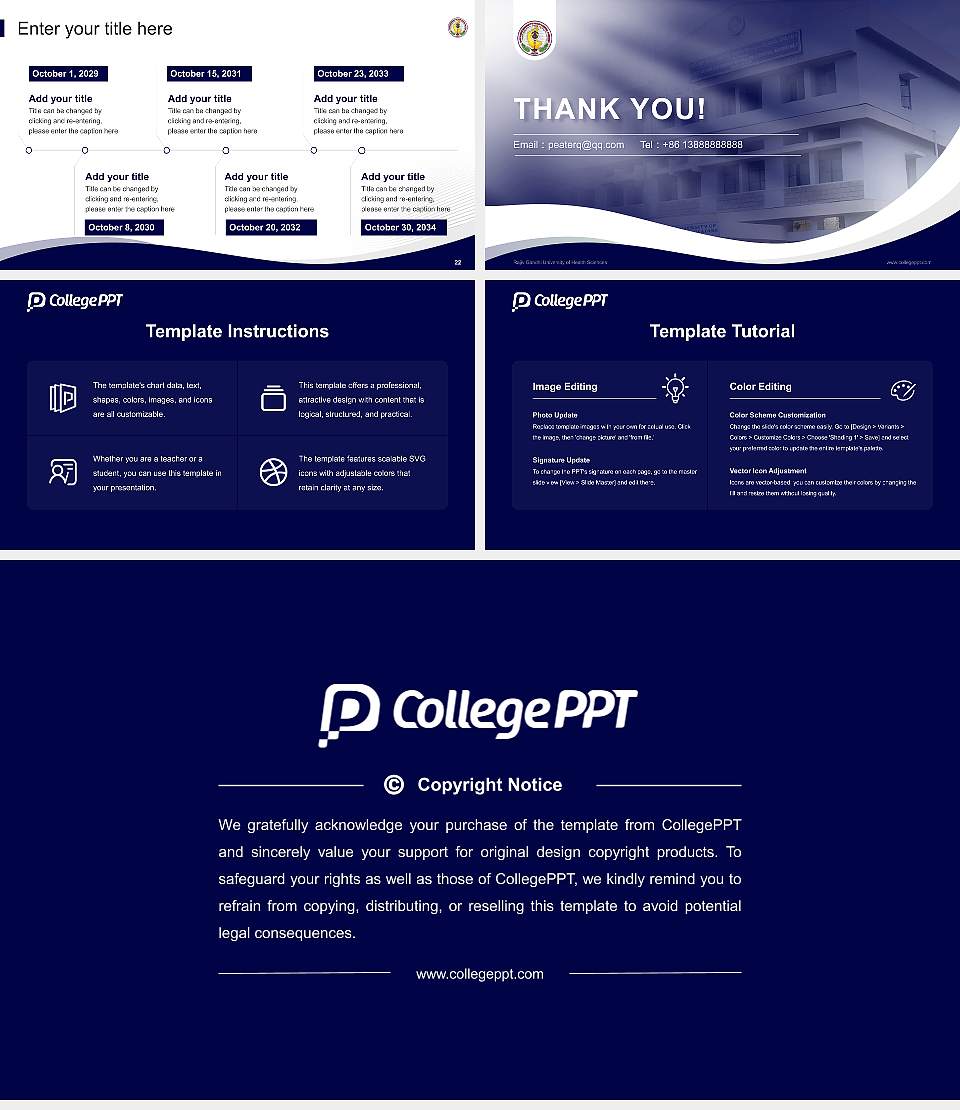 Rajiv Gandhi University of Health Sciences Lecture Sharing and Networking Event PPT Template16:9 ratio PPT effect preview image4