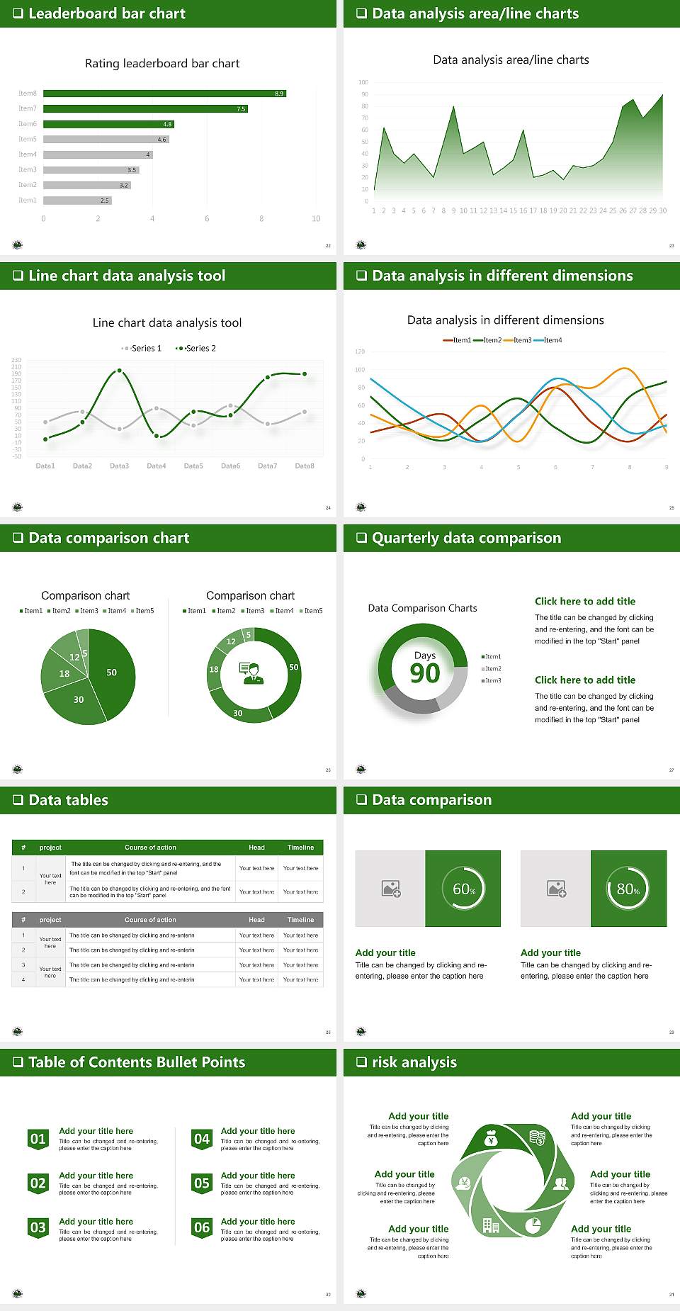 Renaissance University General PPT Template4:3 ratio PPT effect preview image4