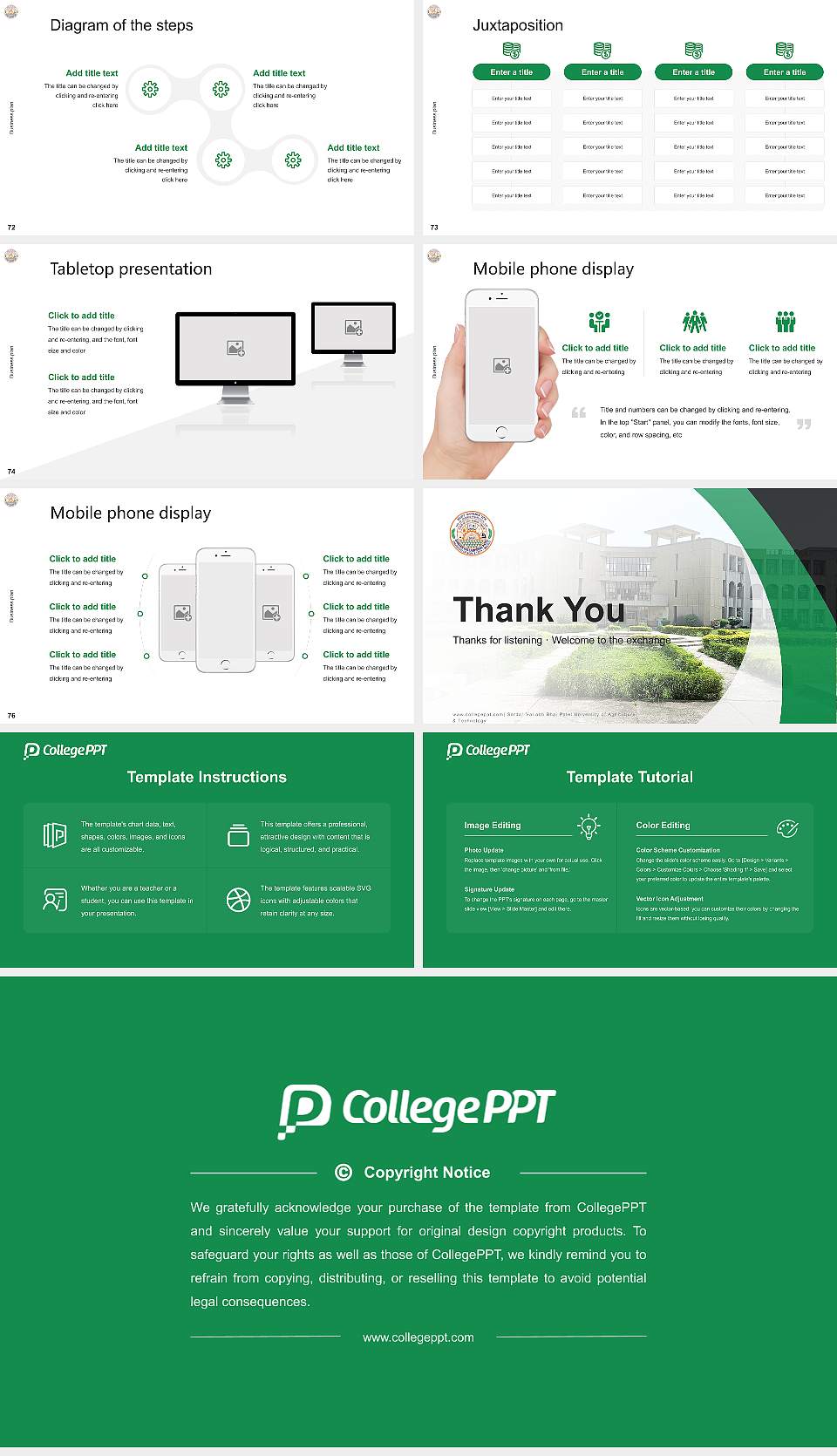 Sardar Vallabh Bhai Patel University of Agriculture & Technology Competition/Entrepreneurship Contest PPT Template16:9 ratio PPT effect preview image9