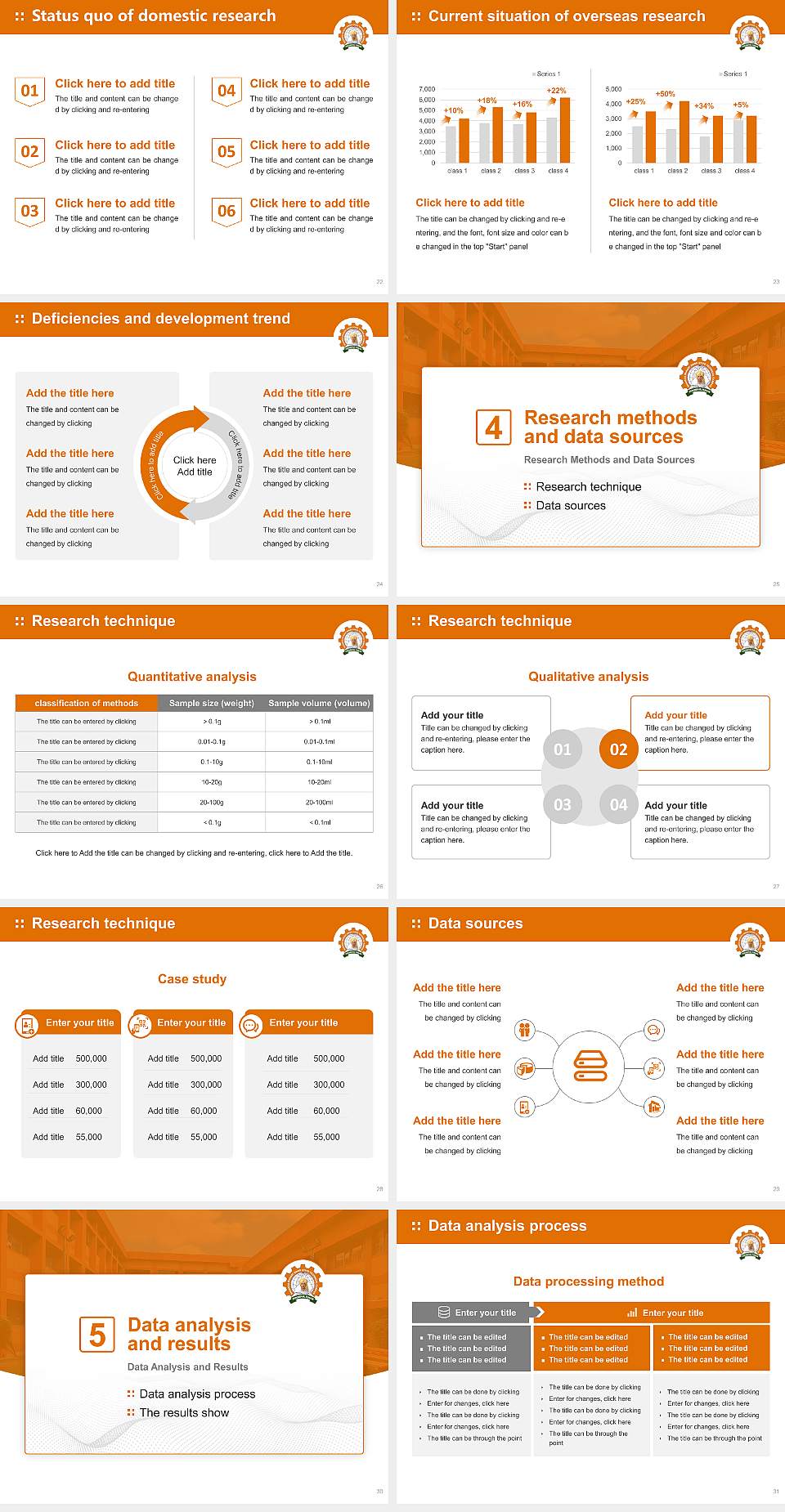 Shaheed Bhagat Singh State University Graduation Thesis Defense PPT Template4:3 ratio PPT effect preview image4