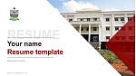 Rayalaseema University Resume PPT Template