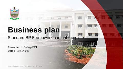 Rayalaseema University Competition/Entrepreneurship Contest PPT Template