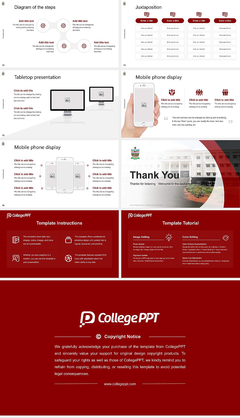 Rayalaseema University Competition/Entrepreneurship Contest PPT Template16:9 ratio PPT effect preview image9