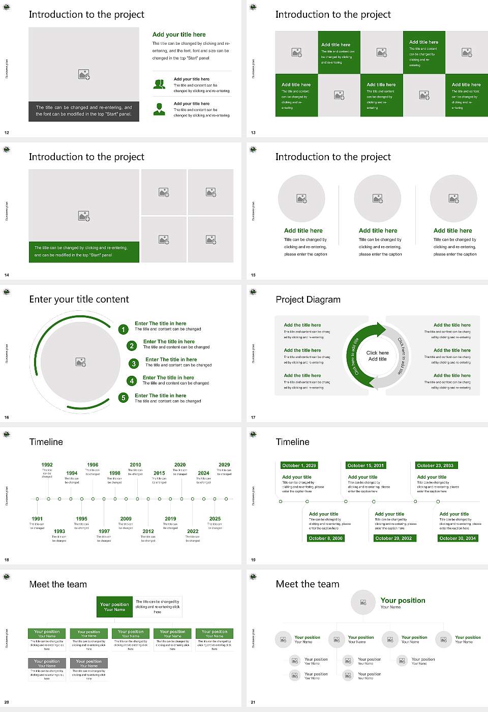 Renaissance University Competition/Entrepreneurship Contest PPT Template16:9 ratio PPT effect preview image3