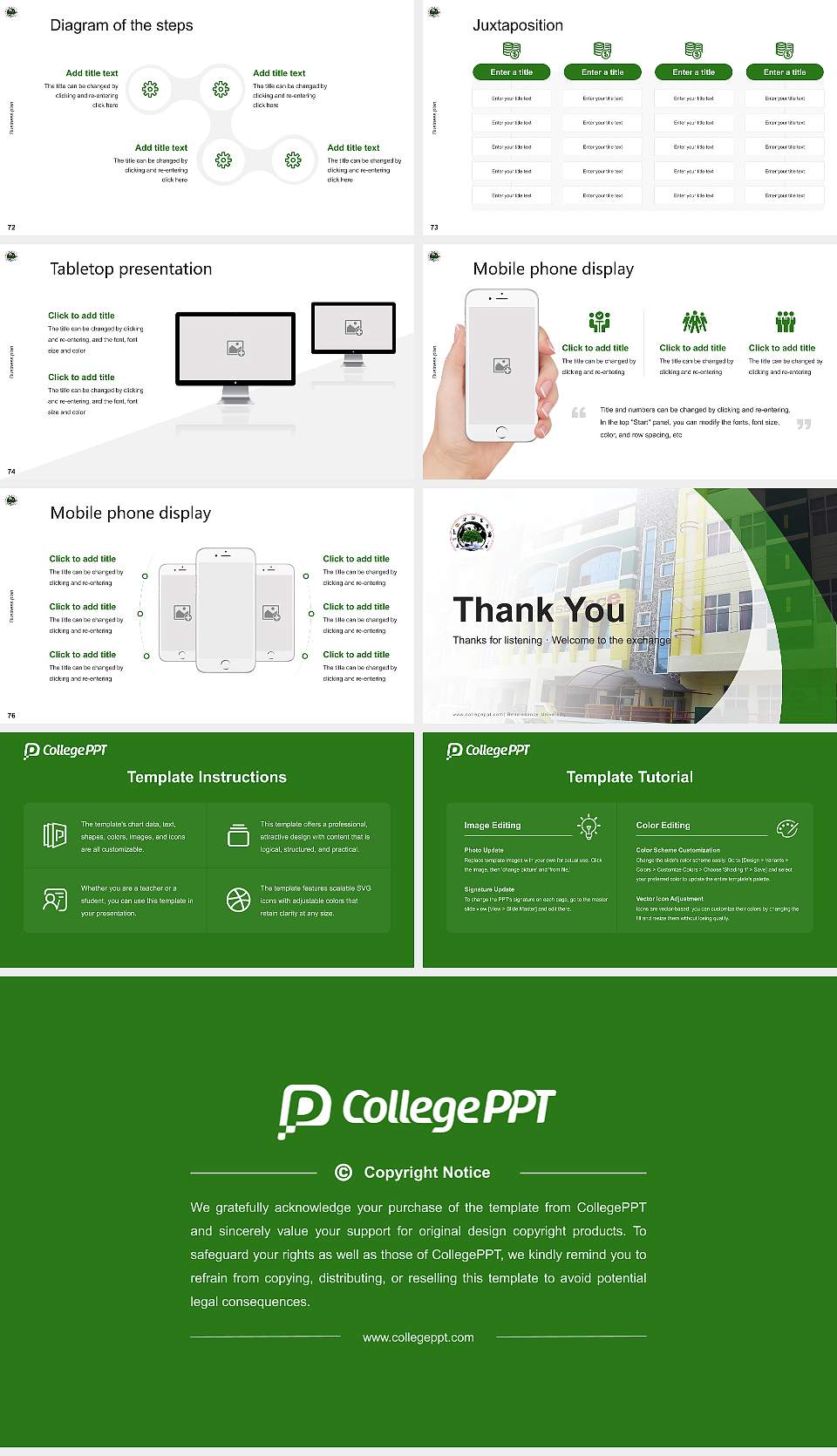 Renaissance University Competition/Entrepreneurship Contest PPT Template16:9 ratio PPT effect preview image9