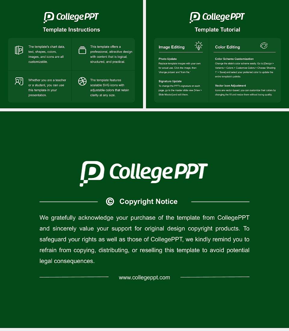 Rani Rashmoni Green University Course/Courseware Creation PPT Template4:3 ratio PPT effect preview image5