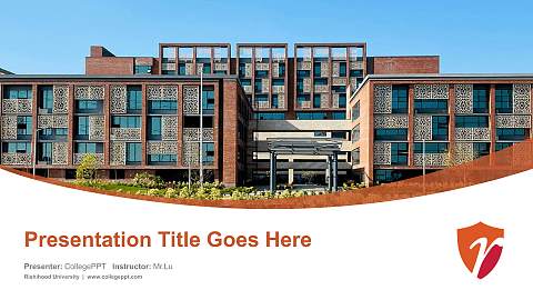 Rishihood University Course/Courseware Creation PPT Template