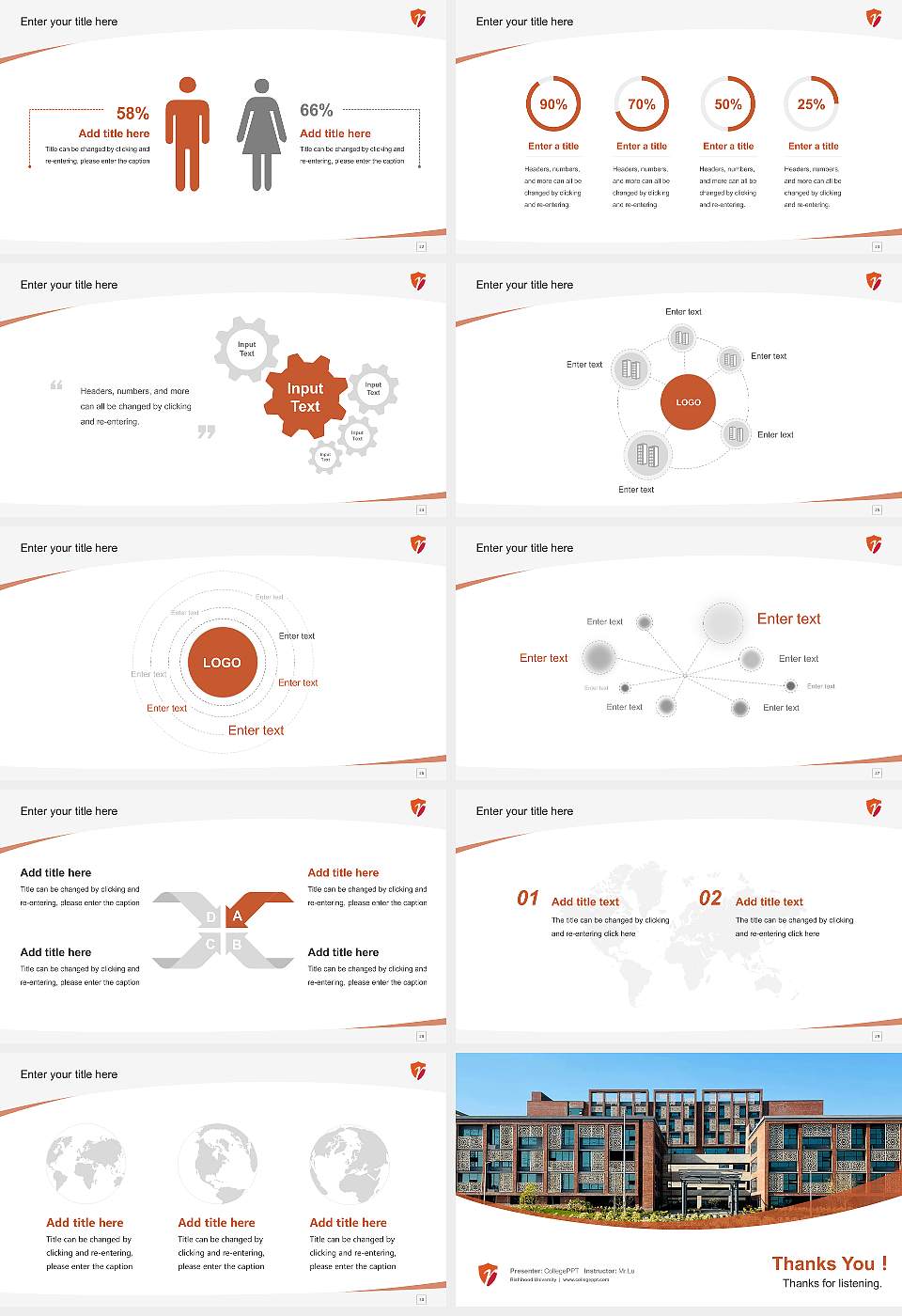 Rishihood University Course/Courseware Creation PPT Template16:9 ratio PPT effect preview image4