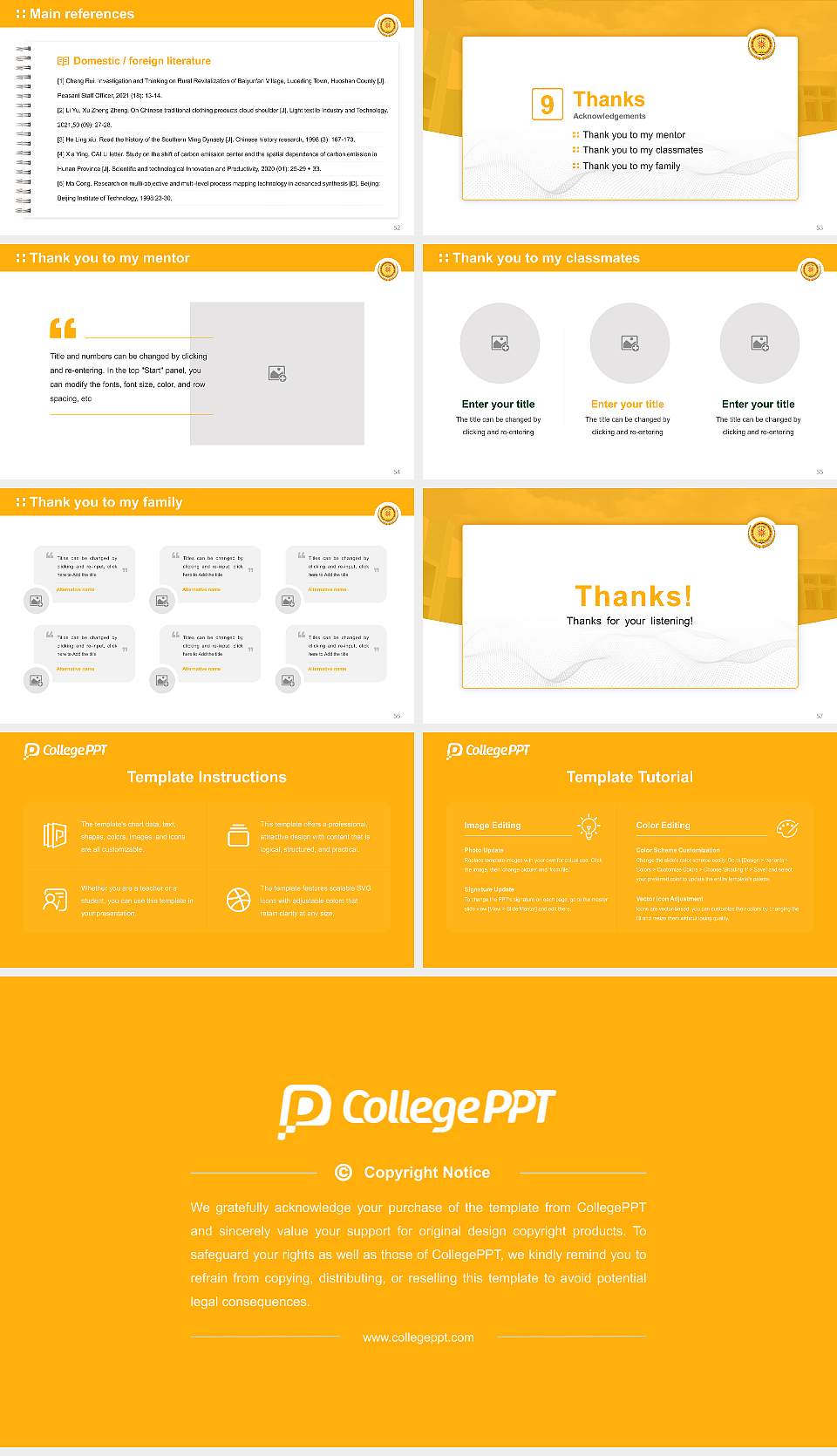 Sant Gadge Baba Amravati University Graduation Thesis Defense PPT Template16:9 ratio PPT effect preview image7