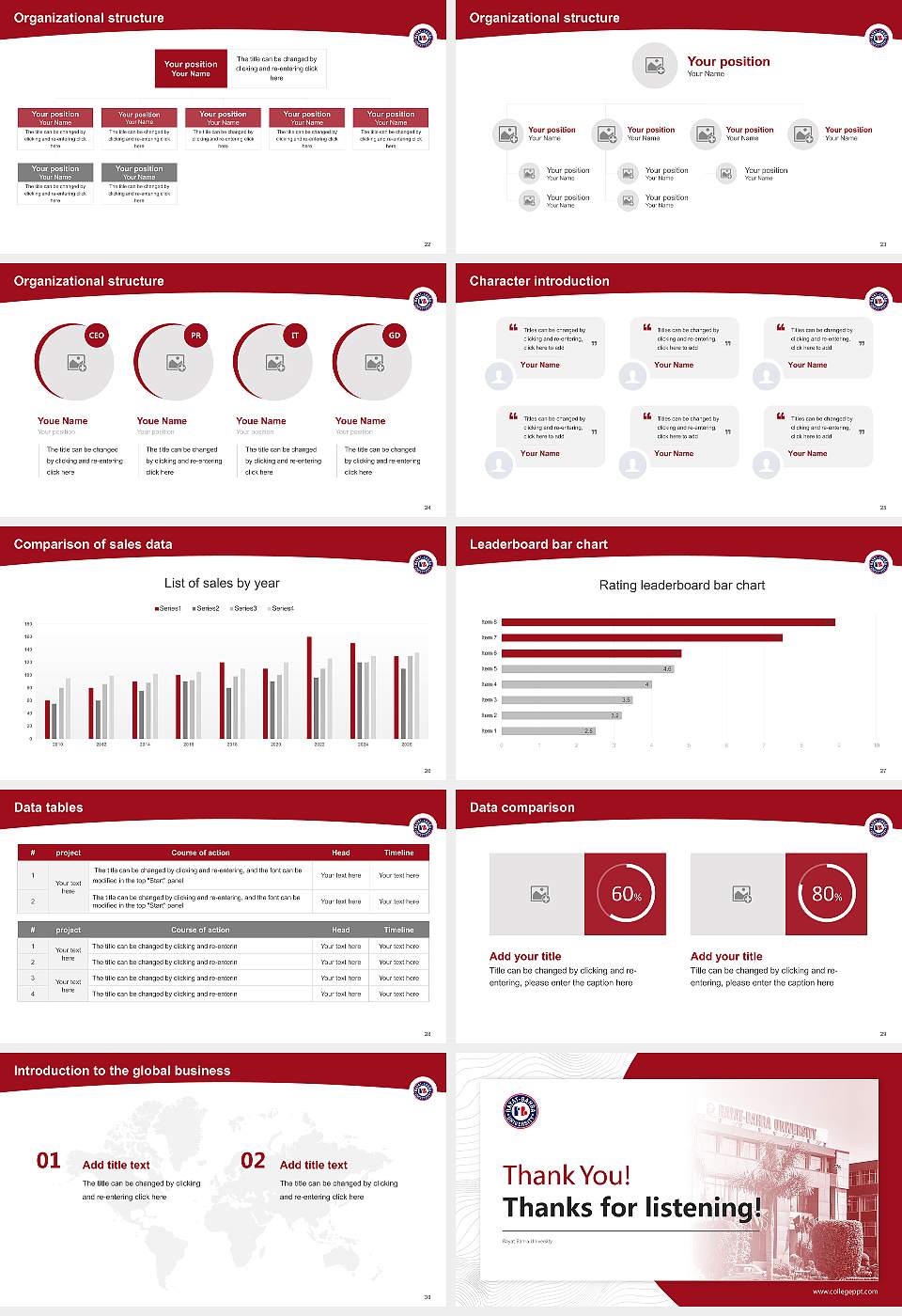Rayat Bahra University Academic Presentation/Research Findings Report PPT Template16:9 ratio PPT effect preview image4