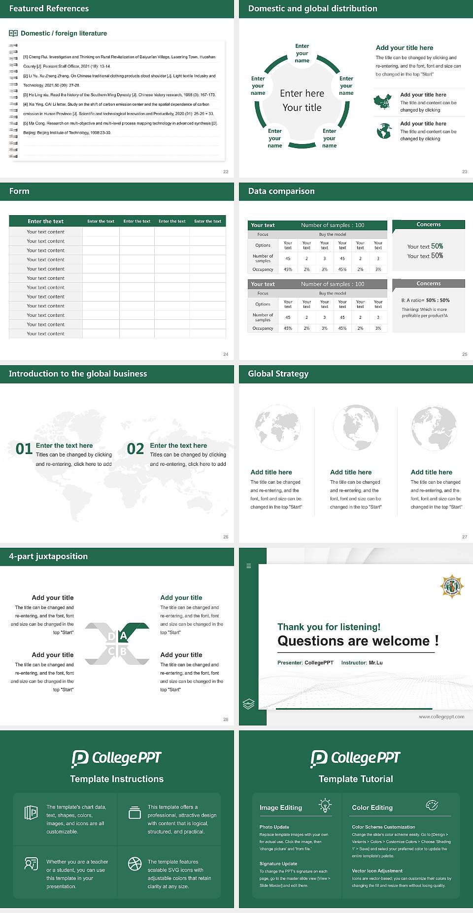 Shobhit University Thesis Proposal/Graduation Defense PPT Template4:3 ratio PPT effect preview image4