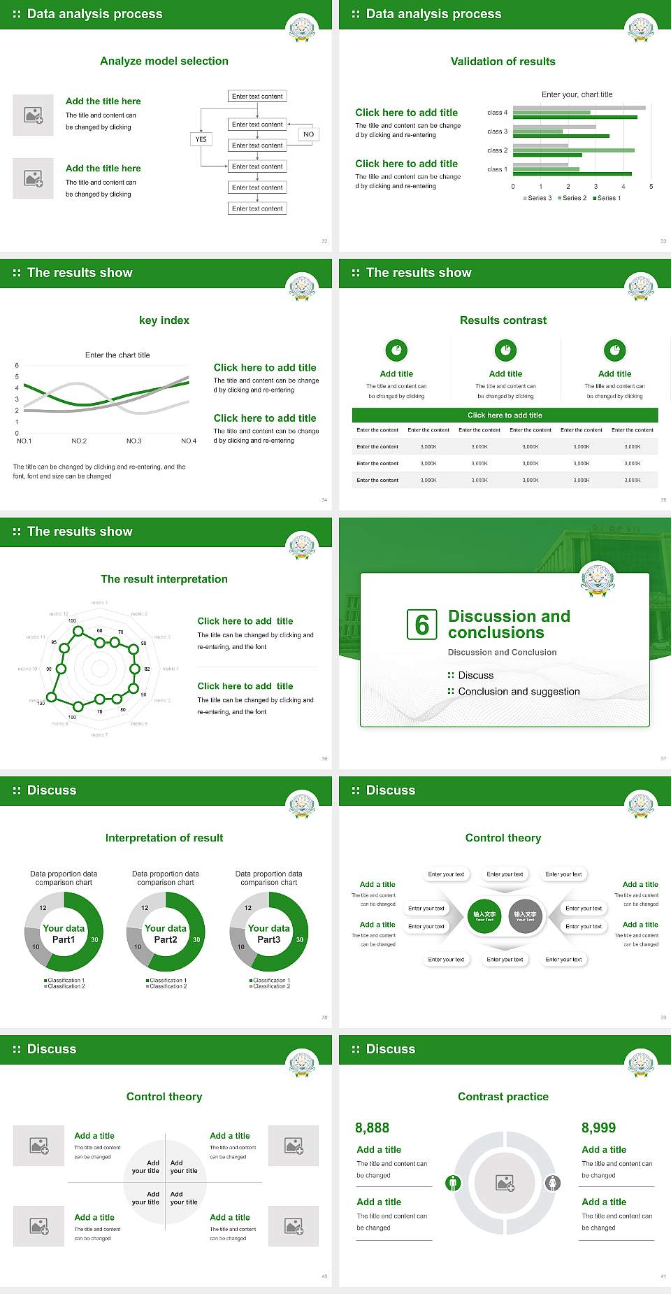 Rani Lakshmi Bai Central Agricultural University Graduation Thesis Defense PPT Template4:3 ratio PPT effect preview image5