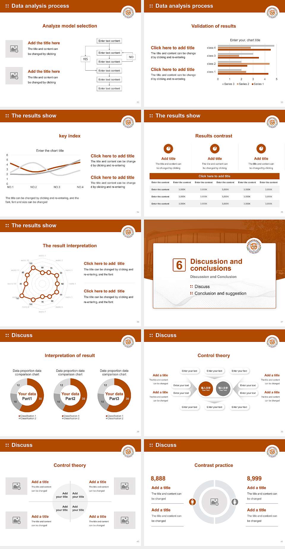 Sarala Birla University Graduation Thesis Defense PPT Template4:3 ratio PPT effect preview image5