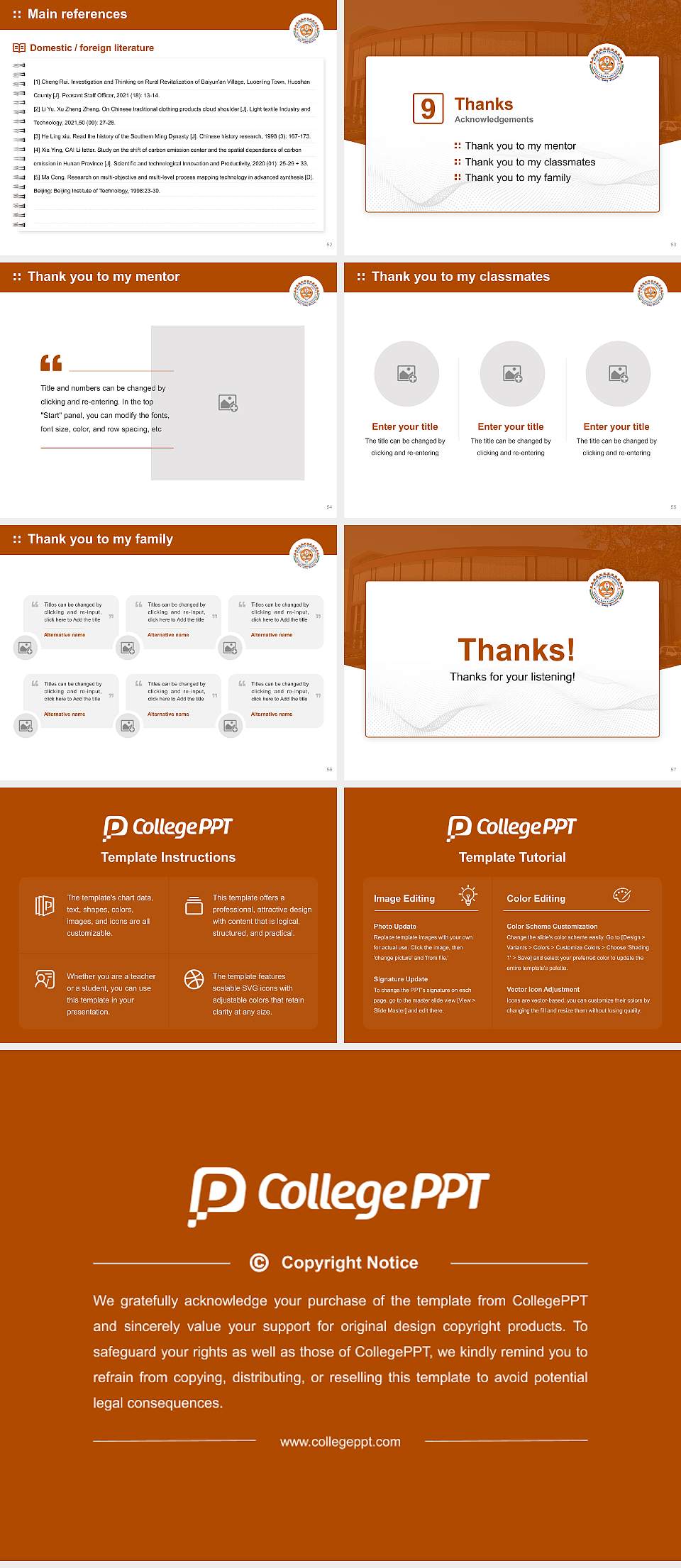 Sarala Birla University Graduation Thesis Defense PPT Template4:3 ratio PPT effect preview image7