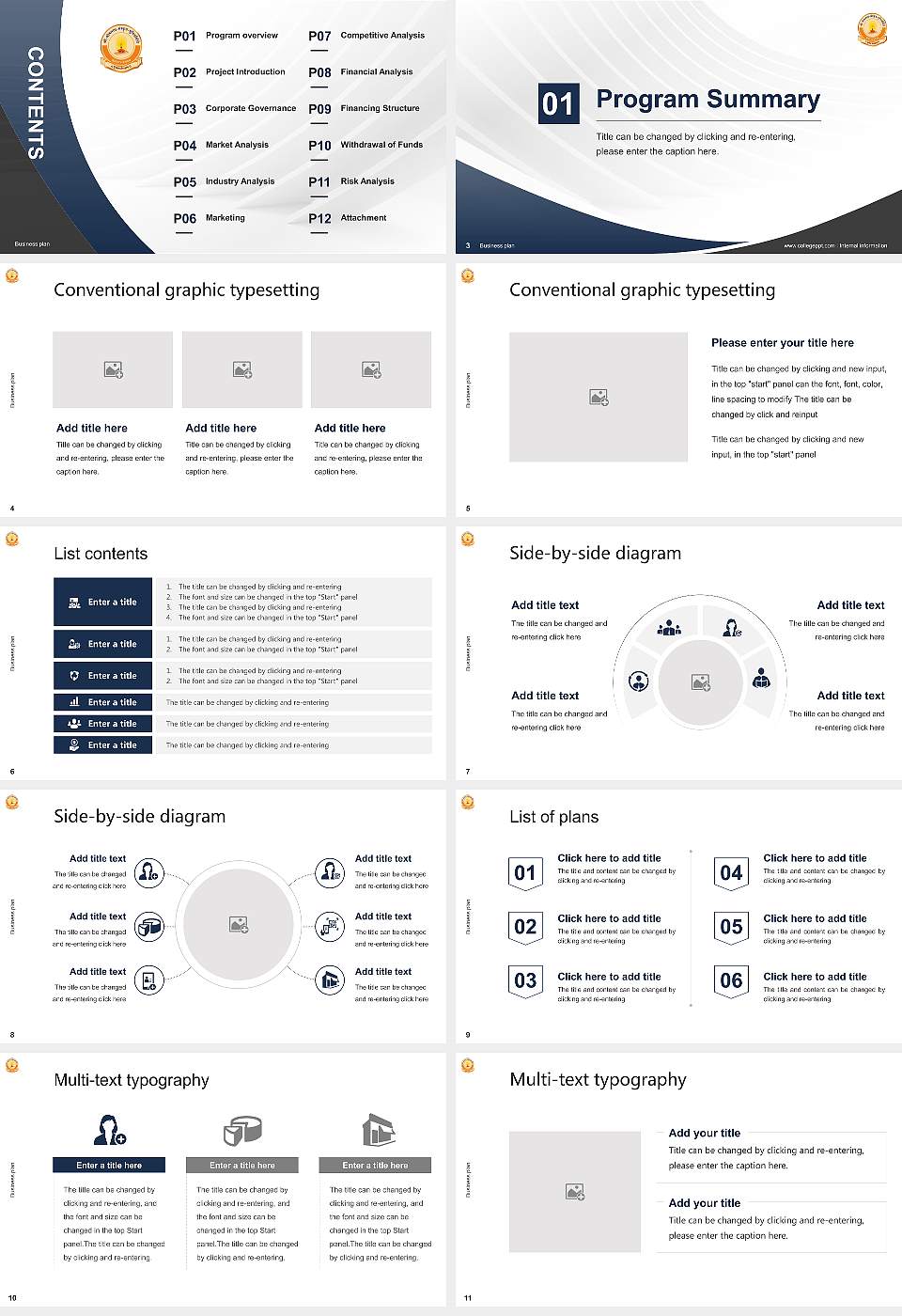 Shree Somnath Sanskrit University Competition/Entrepreneurship Contest PPT Template16:9 ratio PPT effect preview image2