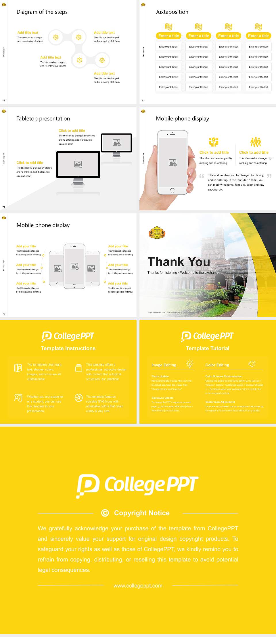 Savitribai Phule Pune University Competition/Entrepreneurship Contest PPT Template4:3 ratio PPT effect preview image9