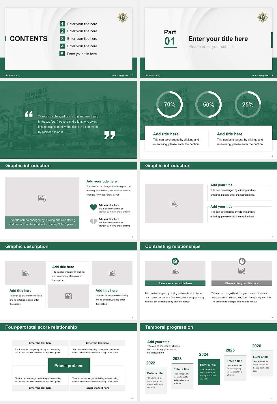 Shobhit University Thesis Proposal/Graduation Defense PPT Template16:9 ratio PPT effect preview image2