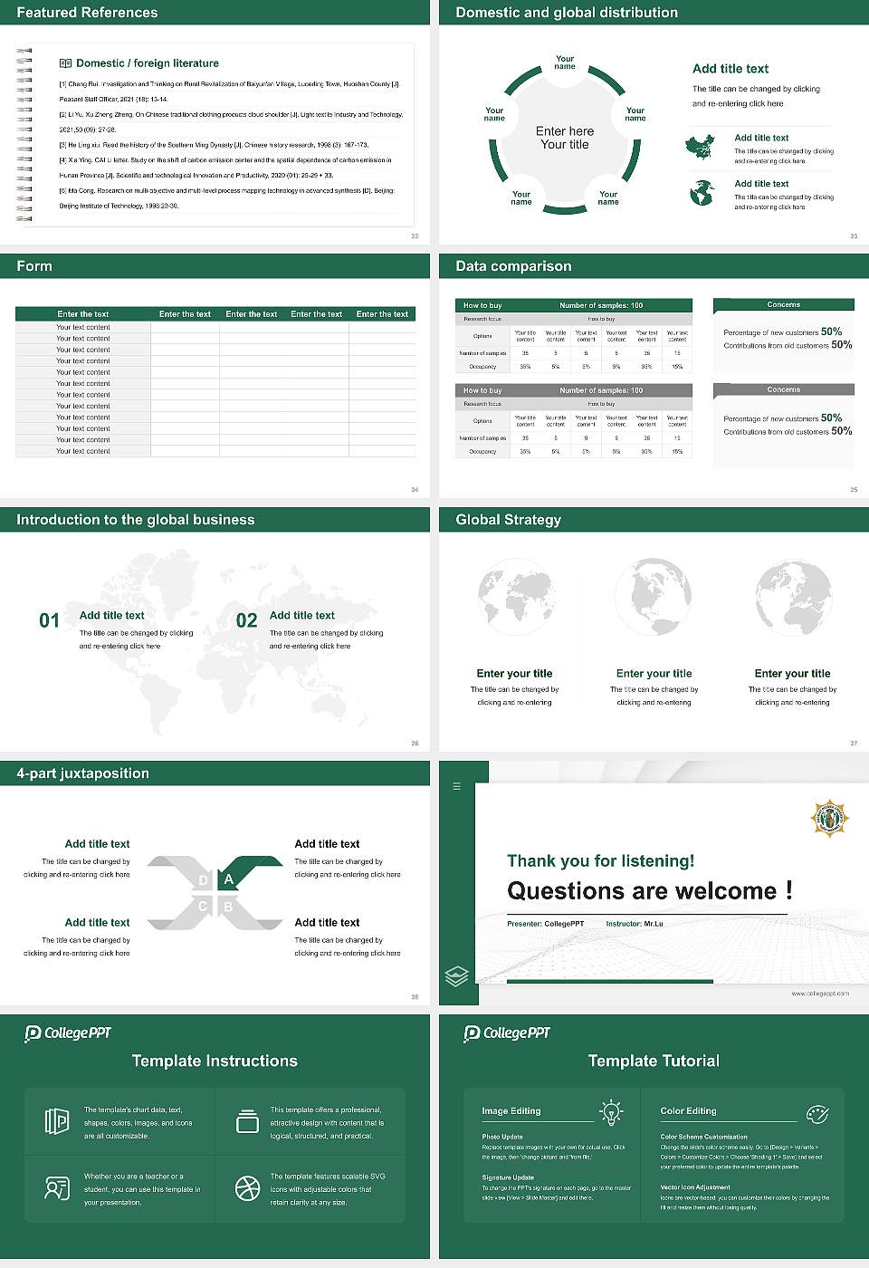 Shobhit University Thesis Proposal/Graduation Defense PPT Template16:9 ratio PPT effect preview image4