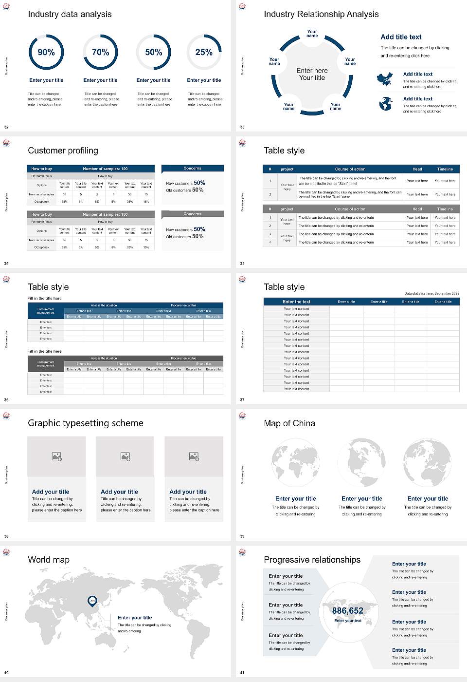 RIMT University Competition/Entrepreneurship Contest PPT Template16:9 ratio PPT effect preview image5