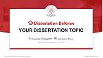 Rama Devi Women’s University Graduation Thesis Defense PPT Template