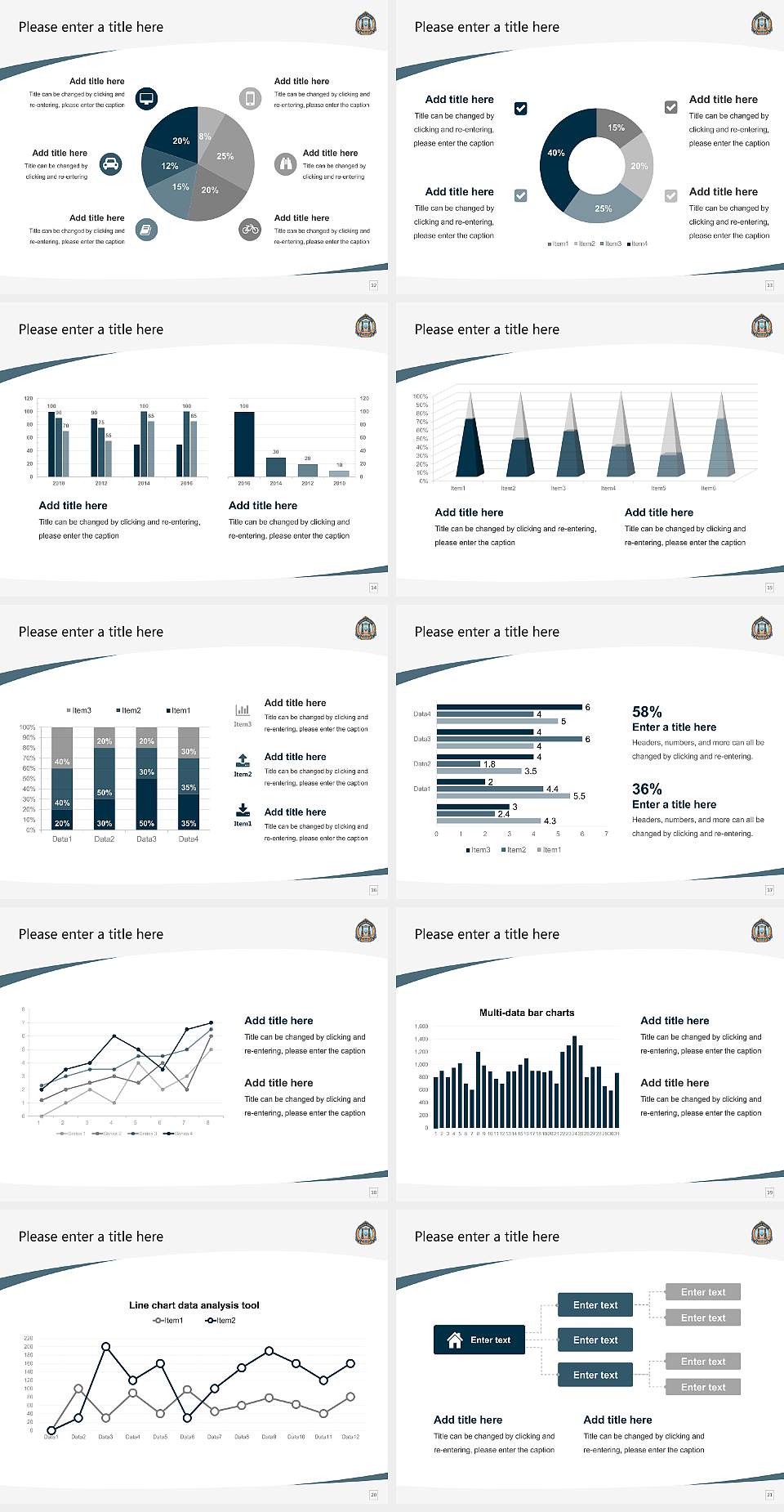 Satavahana University Course/Courseware Creation PPT Template4:3 ratio PPT effect preview image3