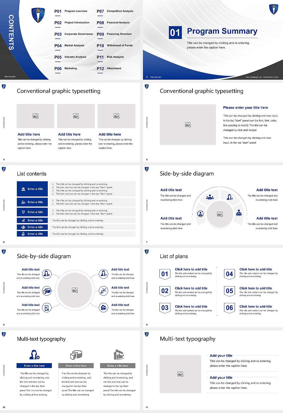 SAM Global University Competition/Entrepreneurship Contest PPT Template16:9 ratio PPT effect preview image2