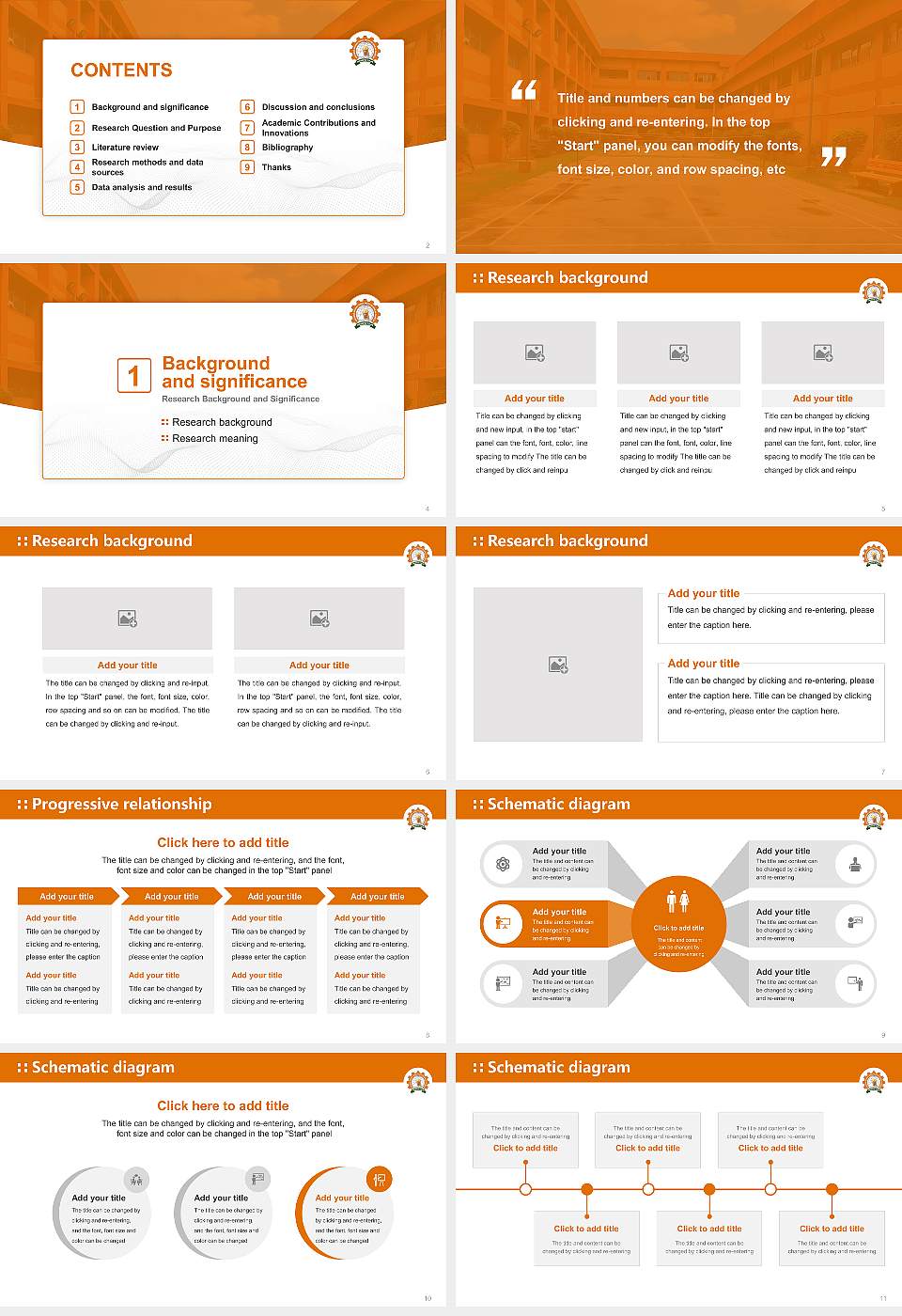 Shaheed Bhagat Singh State University Graduation Thesis Defense PPT Template16:9 ratio PPT effect preview image2