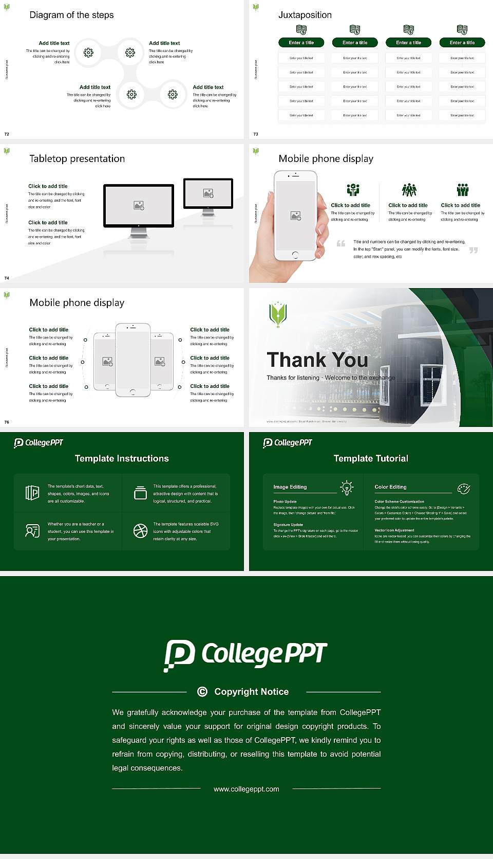 Rani Rashmoni Green University Competition/Entrepreneurship Contest PPT Template16:9 ratio PPT effect preview image9