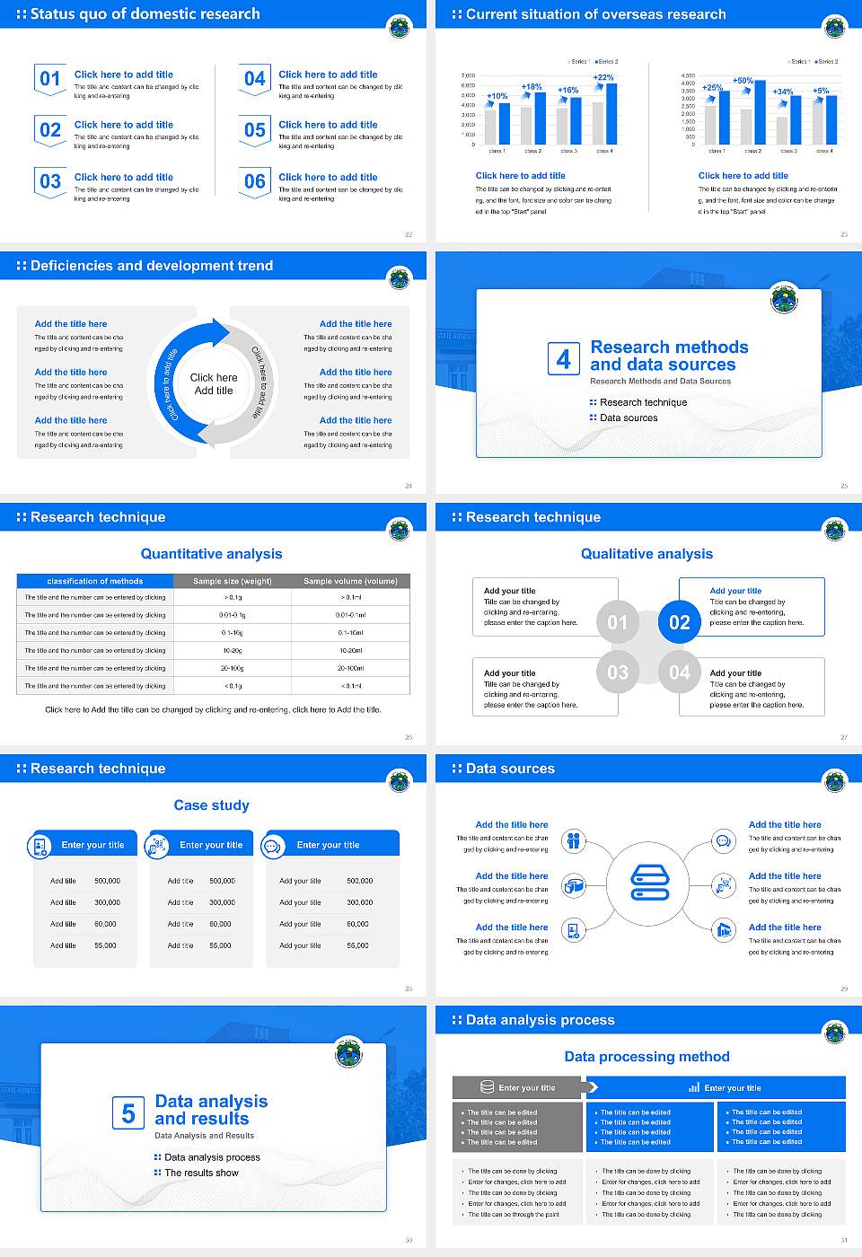 Sher-e-Kashmir University of Agricultural Science & Technology (Jammu) Graduation Thesis Defense PPT Template16:9 ratio PPT effect preview image4