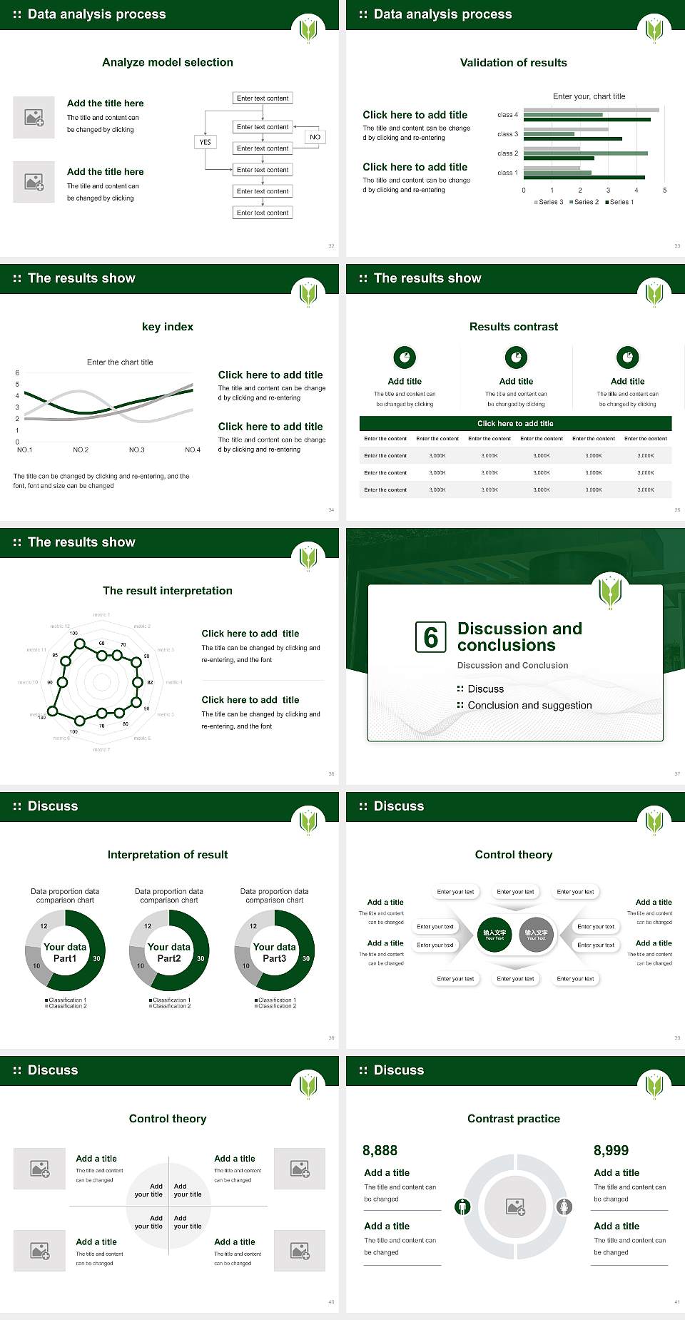 Rani Rashmoni Green University Graduation Thesis Defense PPT Template4:3 ratio PPT effect preview image5