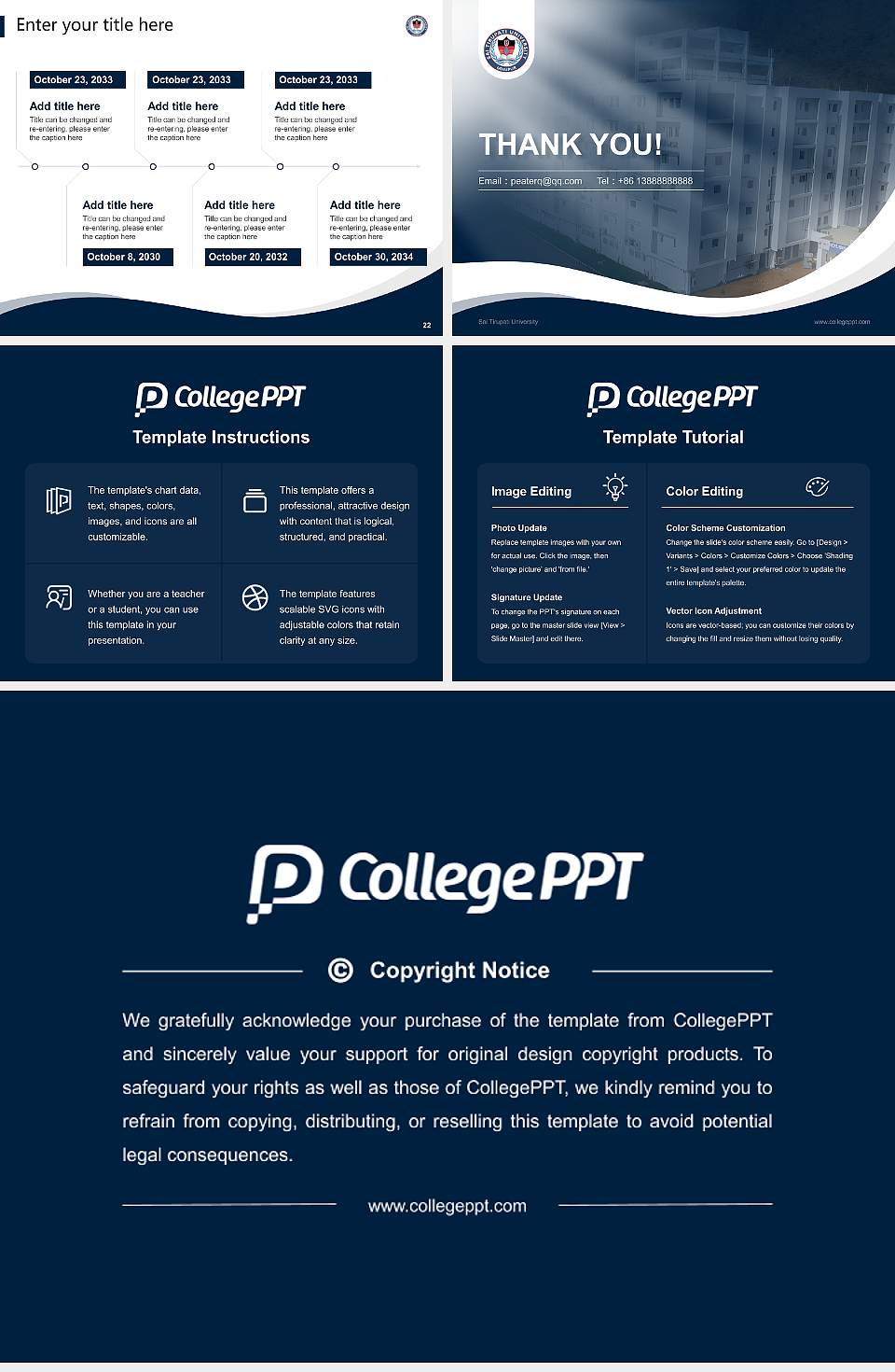 Sai Tirupati University Lecture Sharing and Networking Event PPT Template4:3 ratio PPT effect preview image4