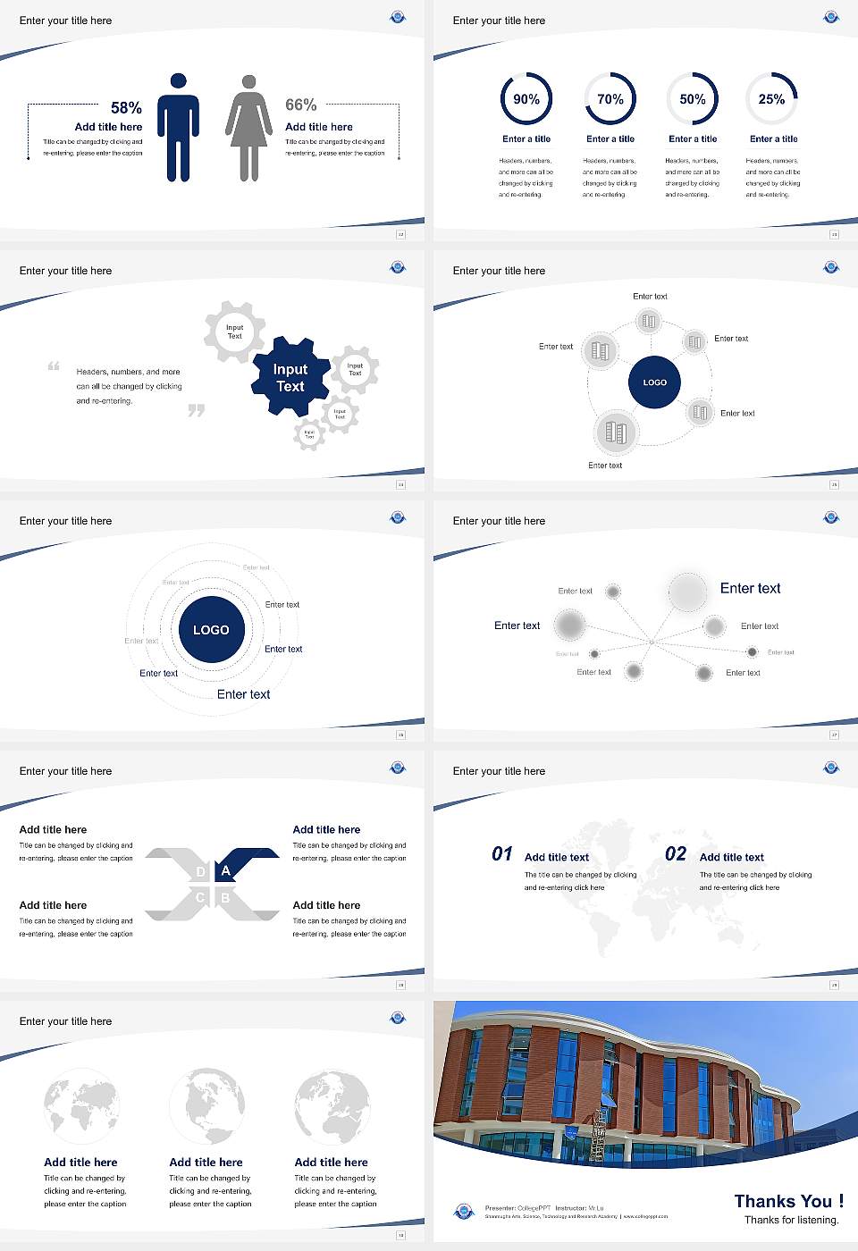 Shanmugha Arts, Science, Technology and Research Academy Course/Courseware Creation PPT Template16:9 ratio PPT effect preview image4