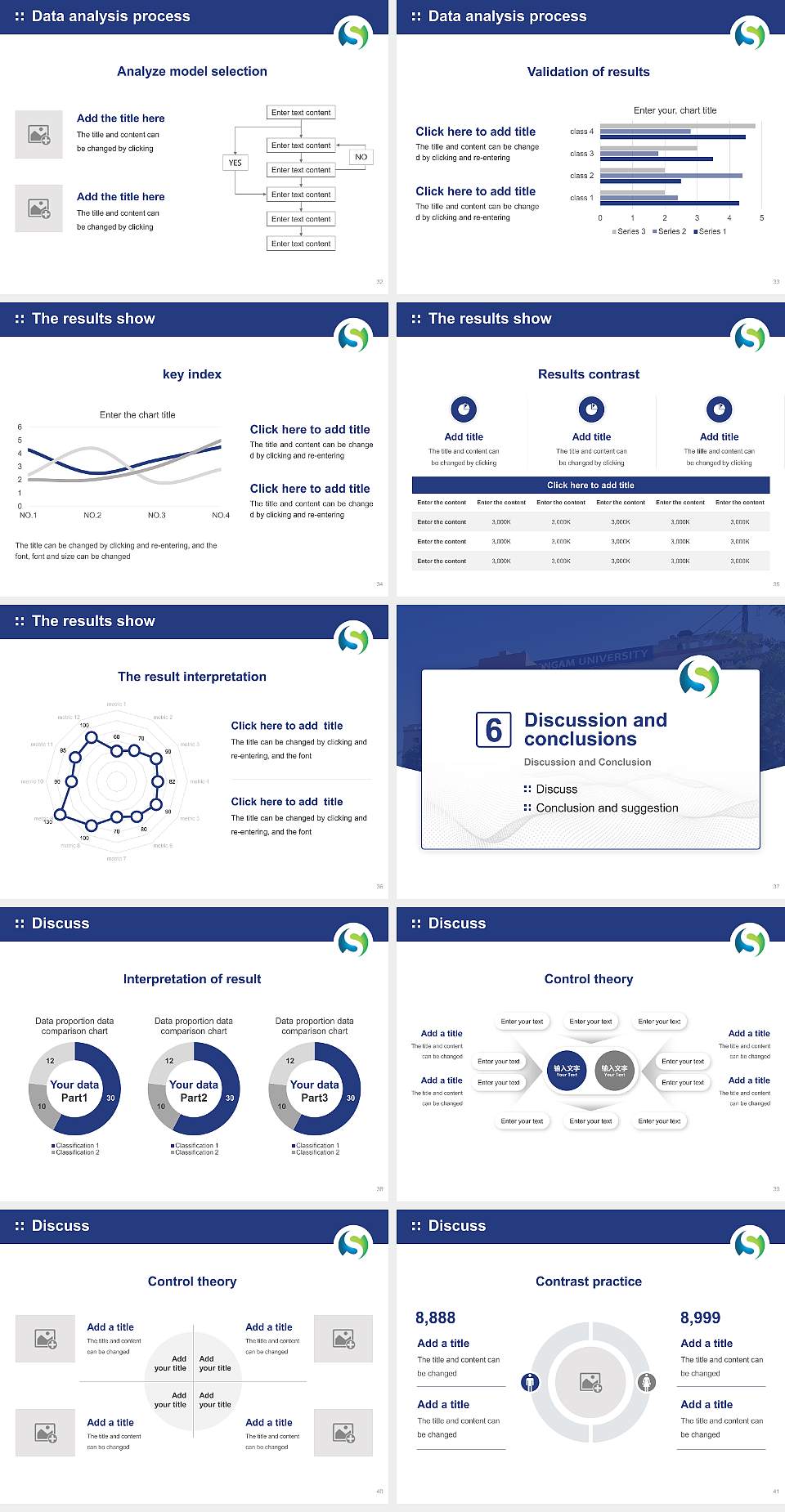 Sangam University Graduation Thesis Defense PPT Template4:3 ratio PPT effect preview image5