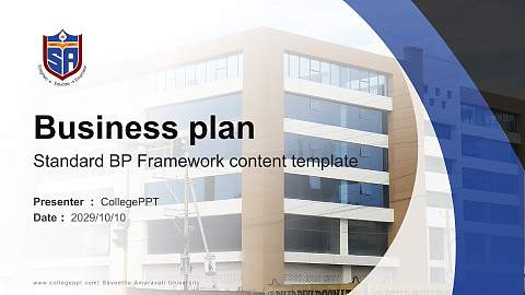 Saveetha Amaravati University Competition/Entrepreneurship Contest PPT Template