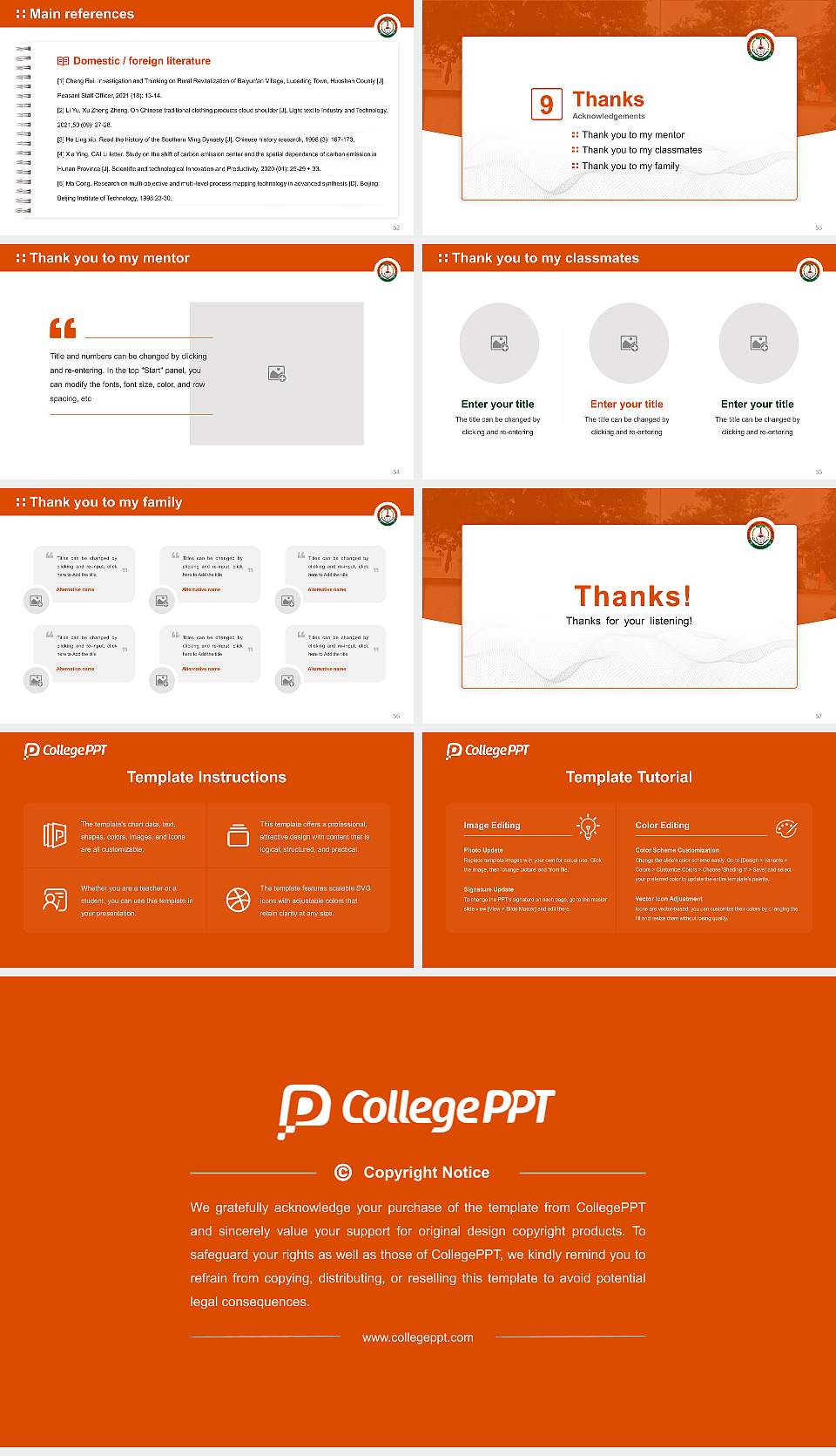 Sant Gahira Guru Vishwavidyalaya Graduation Thesis Defense PPT Template16:9 ratio PPT effect preview image7