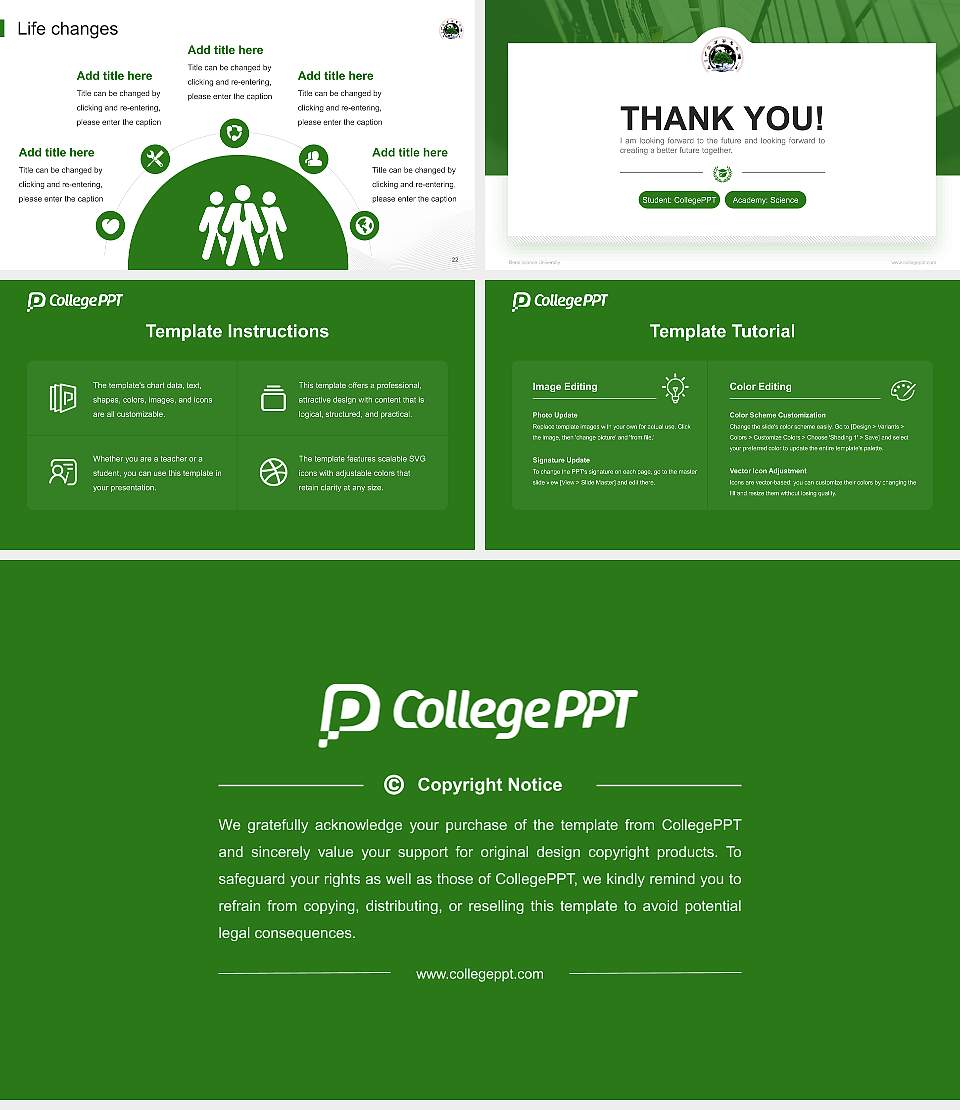 Renaissance University National Scholarship Defense PPT Template16:9 ratio PPT effect preview image4
