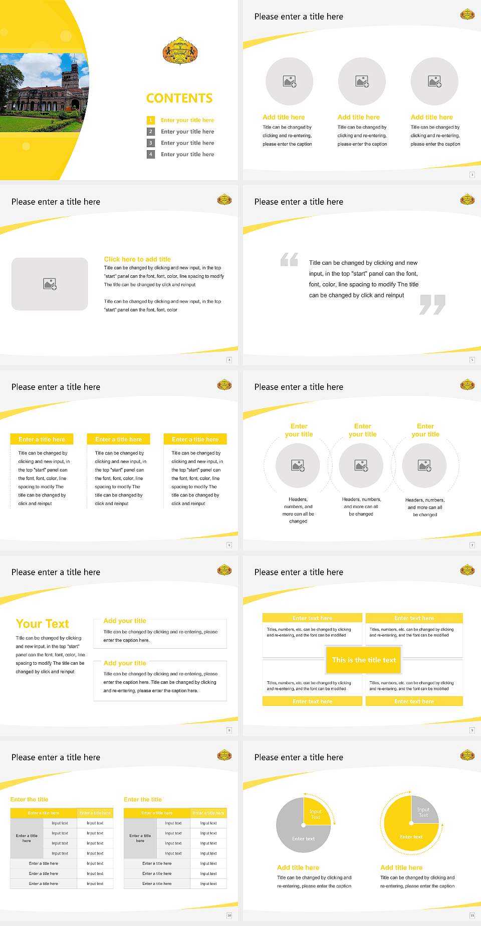 Savitribai Phule Pune University Course/Courseware Creation PPT Template4:3 ratio PPT effect preview image2