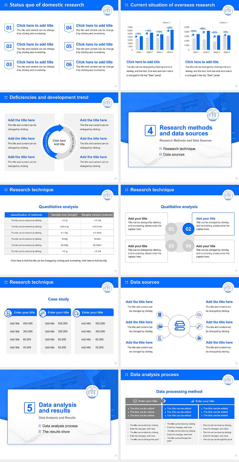 Sardar Bhagwan Singh University Graduation Thesis Defense PPT Template4:3 ratio PPT effect preview image4