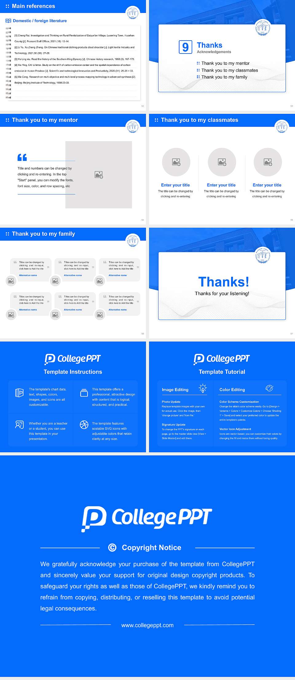 Sardar Bhagwan Singh University Graduation Thesis Defense PPT Template4:3 ratio PPT effect preview image7