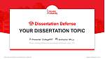 Shoolini University of Biotechnology and Management Sciences Graduation Thesis Defense PPT Template