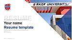 RKDF University Atáirgeadh Teimpléad PPT