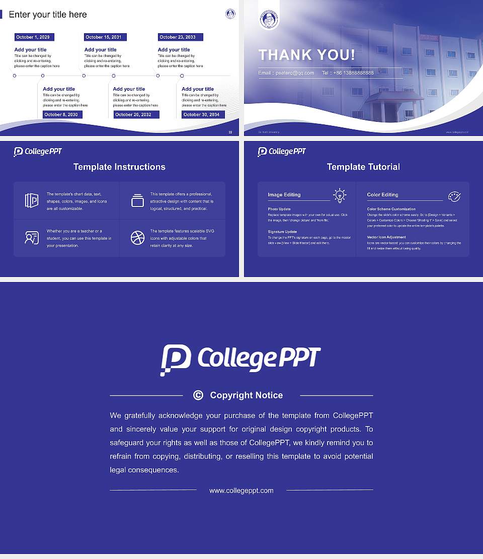 Sai Nath University Lecture Sharing and Networking Event PPT Template16:9 ratio PPT effect preview image4
