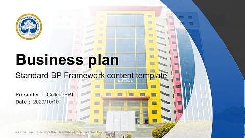 S.R.M. Institute of Sciences and Technology Competition/Entrepreneurship Contest PPT Template