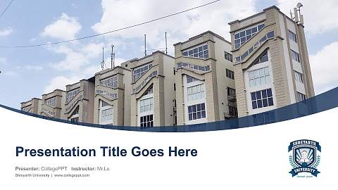 Shreyarth University Course/Courseware Creation PPT Template