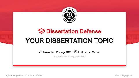 Sandip University, Sijoul Graduation Thesis Defense PPT Template