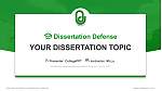सरदारकृषिनगर दांतीवाड़ा कृषि विश्वविद्यालय थीसिस रक्षा PPT टेम्पलेट